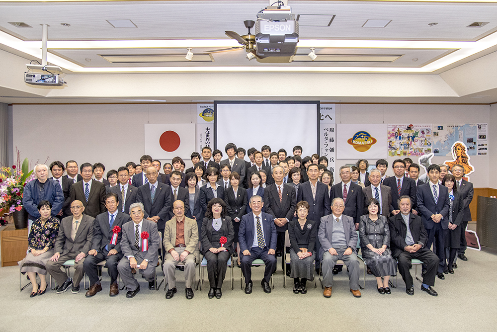 交流会後集合写真