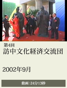 2002訪中文化経済交流団